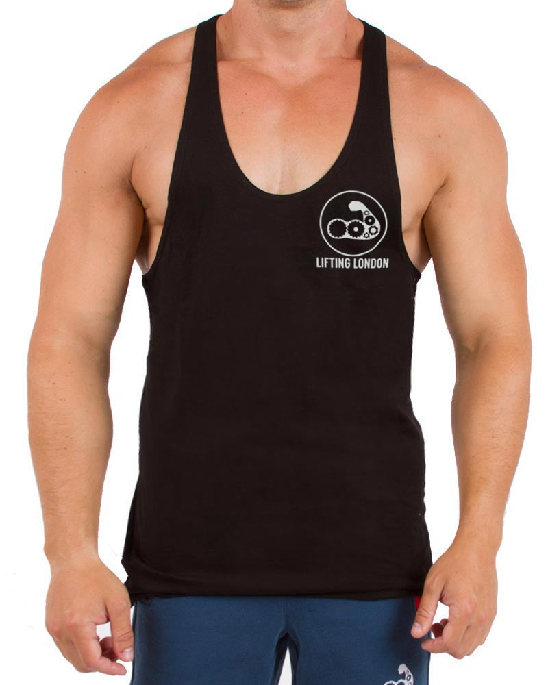 Banner Armed Vest - Black