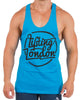 Gym Wear - Banner Stamped Vest - Dodger Blue