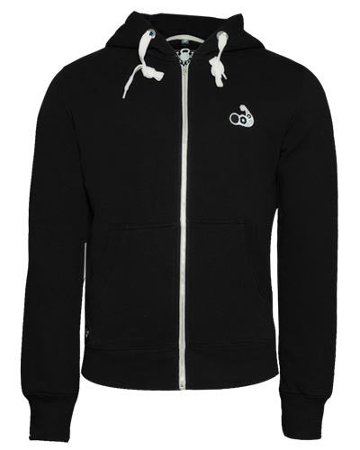 Nomad Full Zip Hoodie - Black