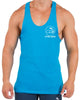 Gym Wear - Banner Armed Vest - Dodger Blue