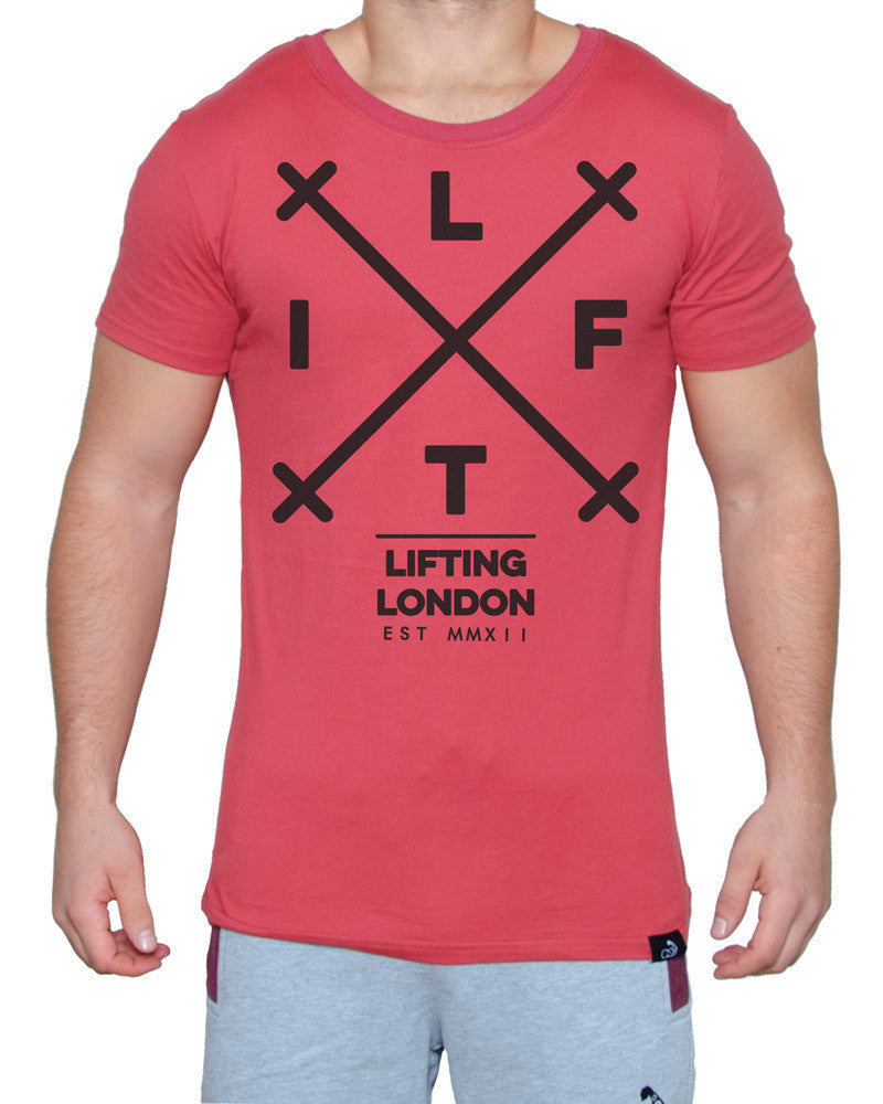 Core V2 Scoop "Crossbar" Tee - Mars Red