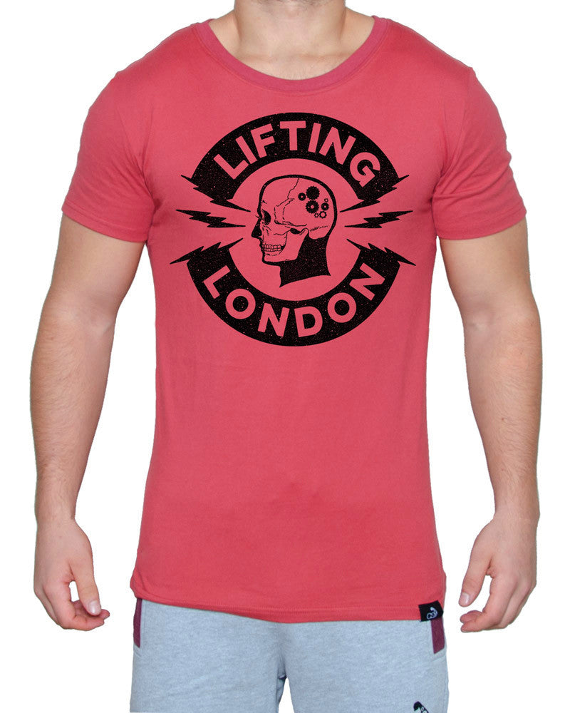 Core V2 Scoop "Jacked" Tee - Mars Red