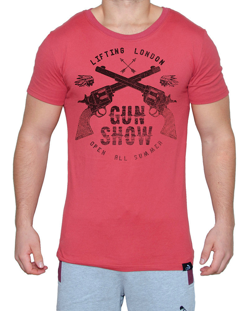 Core V2 Scooped "Showtime" Tee - Mars Red