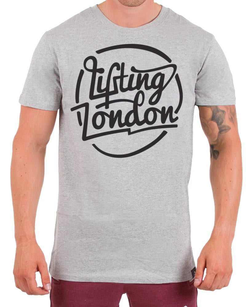 Core Stamped Tee - Steel Grey