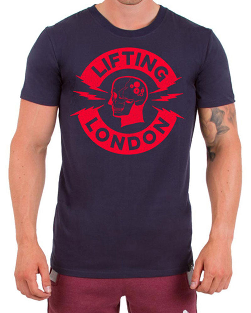 Core Jacked Tee - Navy / Rebel Red