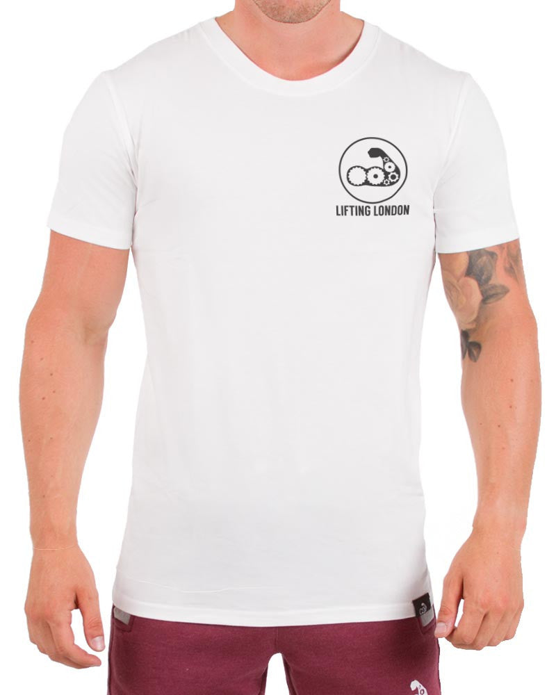 Core Armed Tee - Tusk White