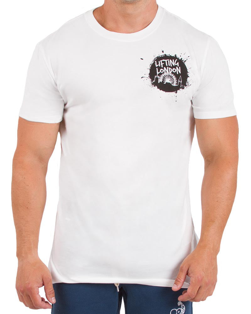 Core "Paintball" Tee - Tusk White